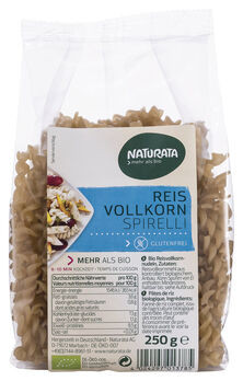 Naturata Reis Vollkorn Spirelli 250g MHD 19.02.2023