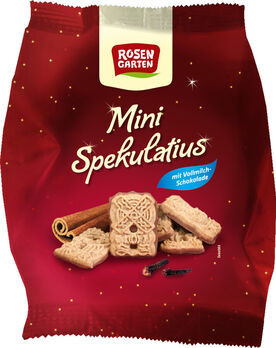 Rosengarten Mini-Spekulatius mit Vollmilchfuß 175g/W MHD 23.03.2023