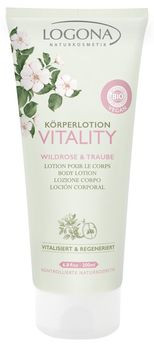 LOGONA Körperlotion VITALITY Wildrose & Traube 200ml MHD 31.05.2020