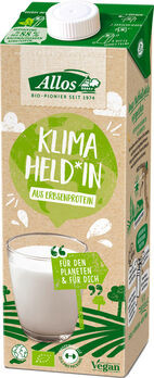 Allos Drink Klimaheld in Erbsen Protein-Drink 1l MHD 20.09.2022