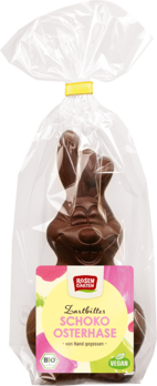 Rosengarten Zartbitter-Osterhase vegan 80g/S MHD 01.09.2025