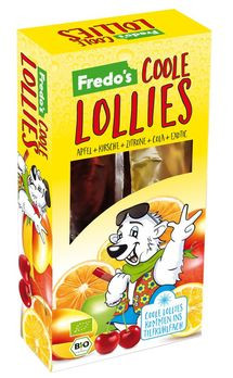 Fredos Coole Lollies Bunter Mix Wassereis 10 Stück 300ml MHD 08.09.2022