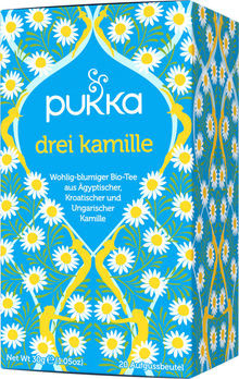 Pukka Drei Kamille Tee 20 Beutel MHD 31.01.2025