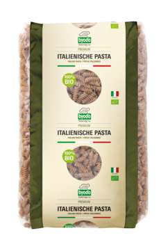 Byodo Spiralen Vollkorn integrale 5kg (beschädigte Verpackung) MHD 26.04.2026