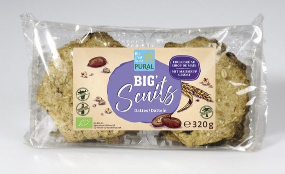 Pural Big Scuits Dattel 320g MHD 16.11.2019