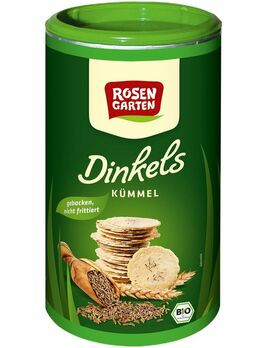 Rosengarten Dinkels Kümmel Cräcker 100g MHD 11.11.2022