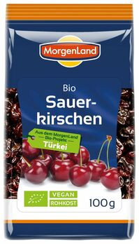 MorgenLand Sauerkirschen entsteint 100g MHD 01.03.2023