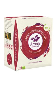 Aronia Original Aronia-Granatapfelsaft Direktsaft 3l MHD 24.07.2021