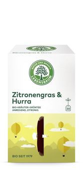 Lebensbaum Zitronengras & Hurra Tee 20 Btl MHD 31.03.2020