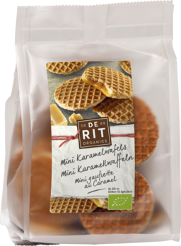 De Rit Mini Karamellwaffeln 150g MHD 29.10.2026
