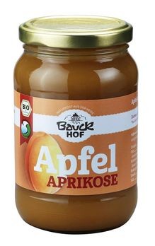 Bauckhof Apfel-Aprikosenmus 360g MHD 01.02.2020