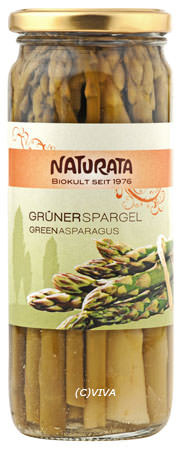 Naturata Spargel weiss, im Glas 430g MHD 30.06.2020