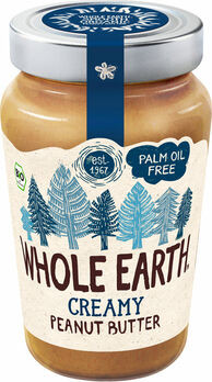 Whole Earth Peanut Butter Creamy 340g MHD 18.12.2022