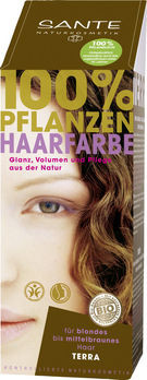 SANTE Pflanzen Haarfarben Pulver terra 100g MHD 30.06.2021