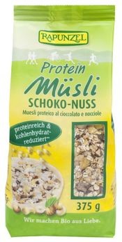 Rapunzel Protein-Müsli Schoko-Nuss 375g MHD 07.01.2020