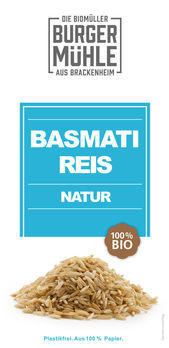 Burgermühle Basmatireis natur 500g/A MHD 22.10.2022