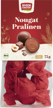 Rosengarten Nougat-Pralinen 75g/W MHD 20.03.2026