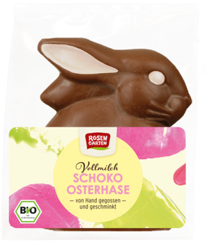 Rosengarten Vollmilch-Osterhase sitzend 60g/S MHD 02.09.2025