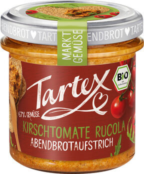 Tartex Marktgemüse Kirschtomate Rucola 135g MHD 02.05.2026