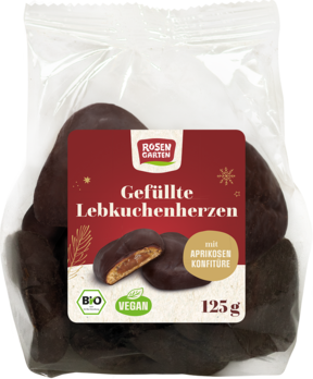 Rosengarten Lebkuchenherzen gefüllt 125g/W MHD 31.05.2025