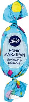 Lubs Marzipan-Ei mit Vollmilchschokolade 40g/S MHD 16.09.2020