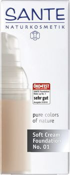SANTE Soft Cream Foundation porcellan No. 01 30ml MHD 30.04.2021
