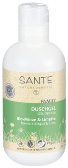 SANTE Family Duschgel Bio-Minze & Limette 200ml MHD 31.03.2021