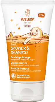 Weleda Kids 2in1 Shower & Shampoo Orange 150ml MHD 30.06.2023