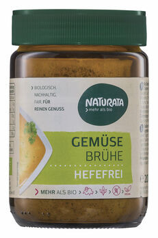 Naturata Gemüsebrühe hefefrei 200g MHD 17.09.2021