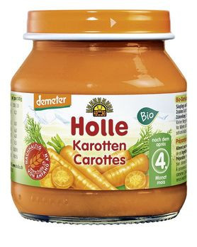 Holle Karottenbrei demeter 125g MHD 30.09.2025