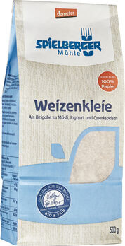 Spielberger Weizenkleie, demeter - 500g MHD 04.05.2026