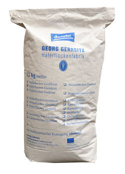 Spielberger Haferflocken Zartblatt demeter 25kg (beschädigte Verpackung -2kg) MHD 4.03.2023