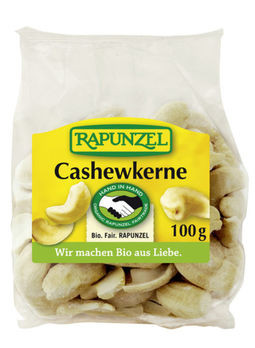 Rapunzel Cashewkerne 100g MHD 11.06.2022