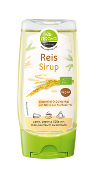 agava Klarer Reissirup Spenderflasche 350g MHD 18.07.2025
