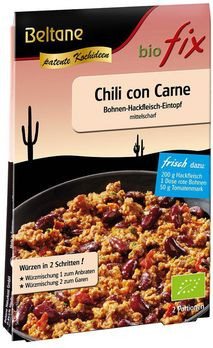 Beltane Biofix Chili con Carne 30,7g MHD 22.03.2023