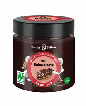 Serapis Culinar Kokos-Creme Schoko herb 200g MHD 03.05.2021