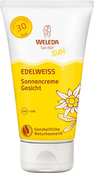 Weleda Edelweiss Sonnencreme Gesicht LF 30, 50ml MHD 31.10.2020