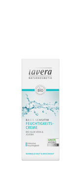Lavera Feuchtigkeitscreme Basis Sensitiv 50ml MHD 31.01.2022