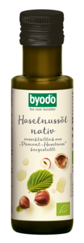 Byodo Haselnussöl, nativ aus "Piemont Haselnuss" 100ml MHD 30.07.2020