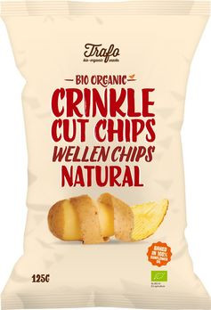 Trafo Wellen-Kartoffelchips natural 125g MHD 18.08.2021