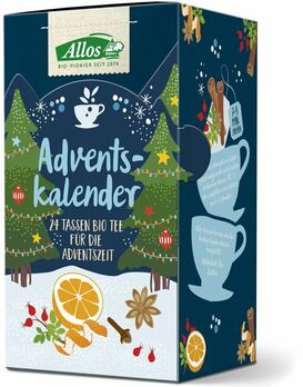 Allos Adventskalender Tee 24 Btl MHD 07.12.2021