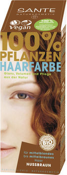 SANTE Pflanzen Haarfarben Pulver nussbraun 100g MHD 31.01.2022