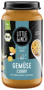 LITTLE LUNCH Lieblingssauce Gemüse Curry 250ml MHD 03.09.2025