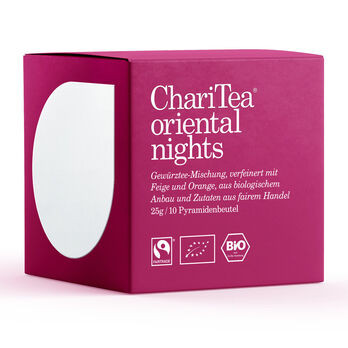 ChariTea oriental nights Pyramidenbeutel 10 x 2g MHD 10.05.2022