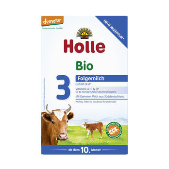 Holle Folgemilch 3, Säuglingsnahrung demeter 2x300g MHD 05.09.2020