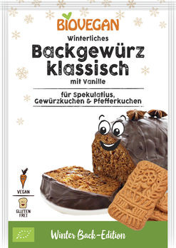 Biovegan Winterliches Backgewürz klassisch 15g MHD 31.08.2021