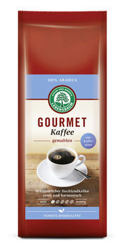Lebensbaum Gourmet Kaffee entkoffeiniert, gemahlen 250g MHD 20.09.2026
