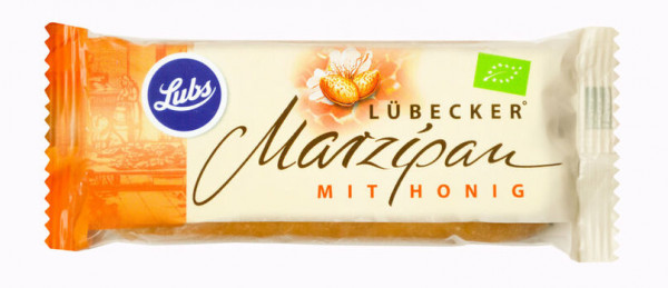Lubs Honigmarzipan 100g MHD 26.06.2021