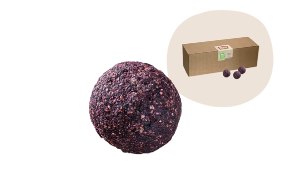 Rosengarten Snack-Kugeln Aronia-Kakaonibs ungesüßt 36 Stück 1080g MHD 22.11.2026