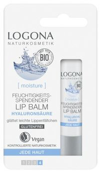 LOGONA Feuchtigkeitsspendender Lip Balm Hyaluron 4,5g MHD 31.05.2020